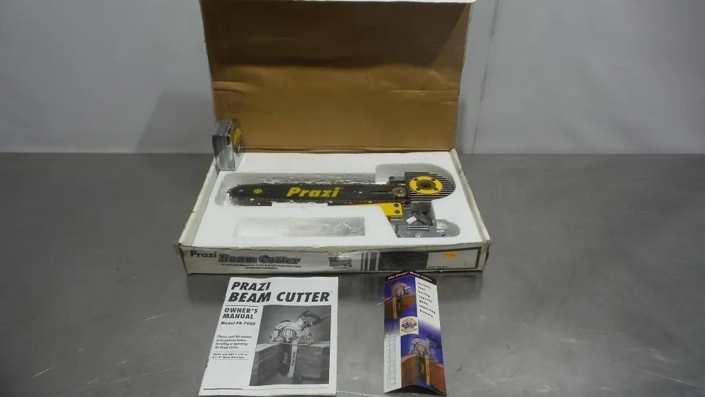 Prazi PR-7000 Beam Cutter Saw Attachment