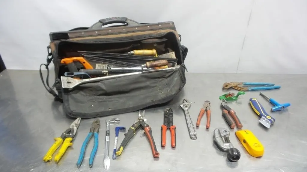 Veto Pro Pac XXL-F Tool Bag w/ Hand Tools