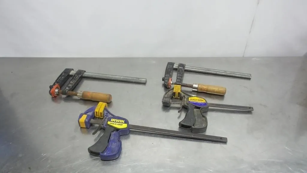 Bessey Bar Clamps & Irwin Quick-Grip Clamps - Lot