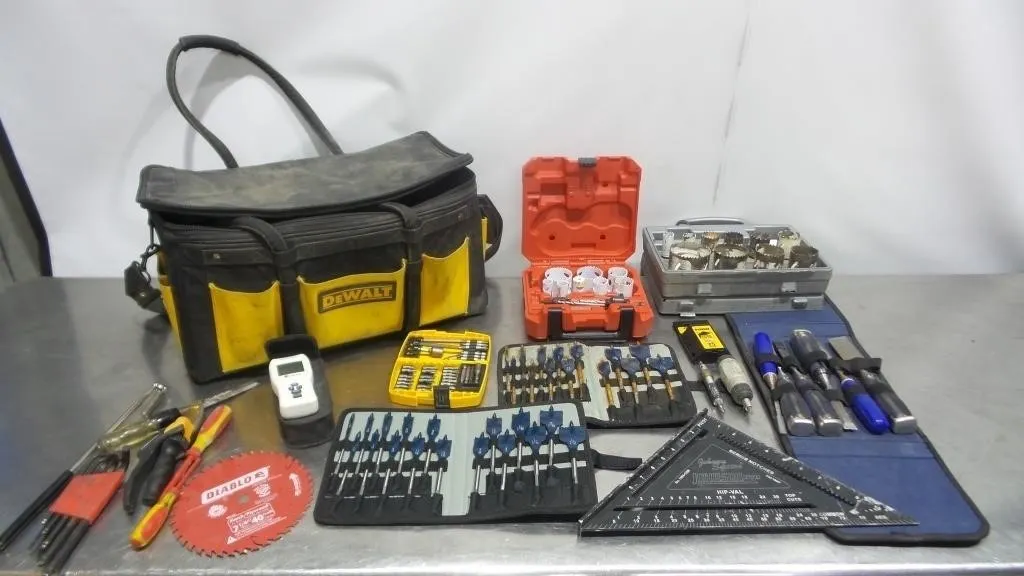 DeWalt Bag & Assorted Tool Lot