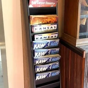 Magazine/Pamphlet Metal Display 10” x 4.25” x 66”