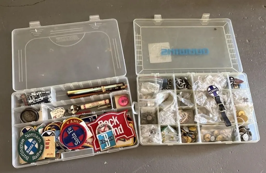 Railroad Patches, Uniform Buttons & More
