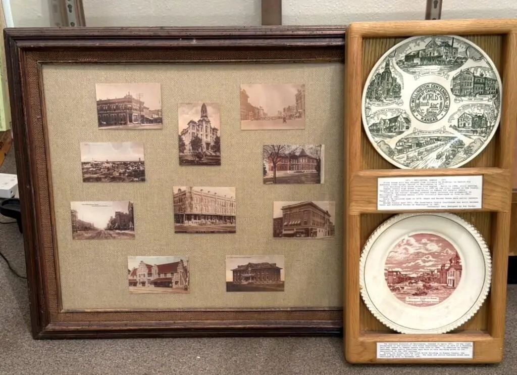 Antique and Vintage Wellington KS Post Cards and