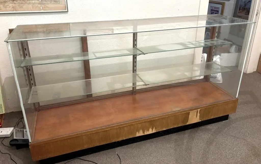 Glass Show Case 70"x18"x38"