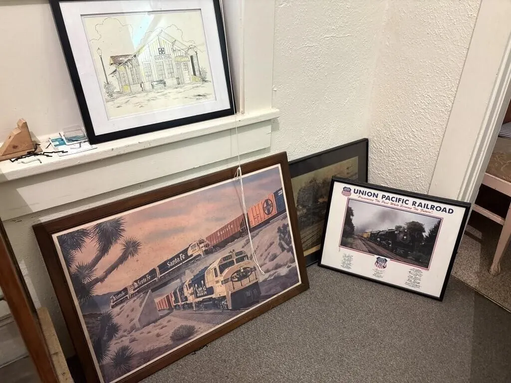 Railroad Prints; 34” & Smaller, Slate Creek Depot