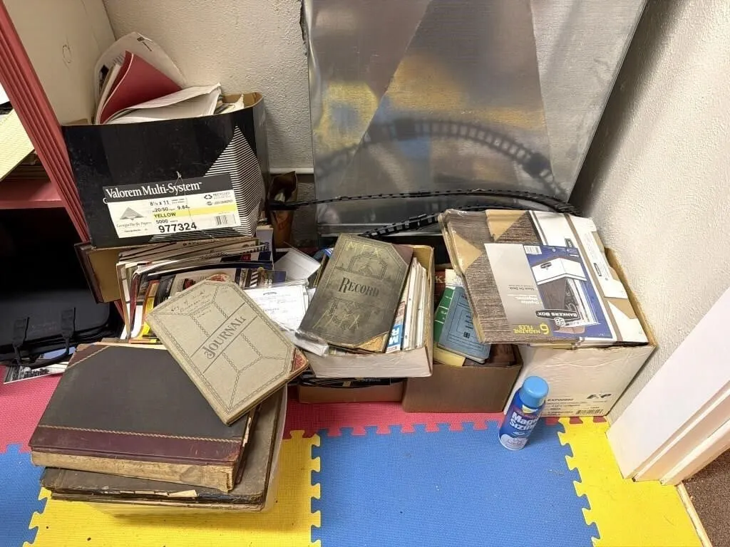 Antique and Vintage Log Books, Railroad