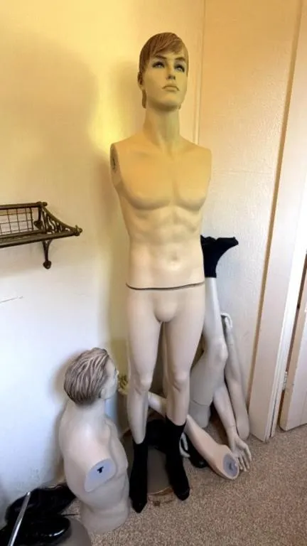 (2) Vintage Mannequins