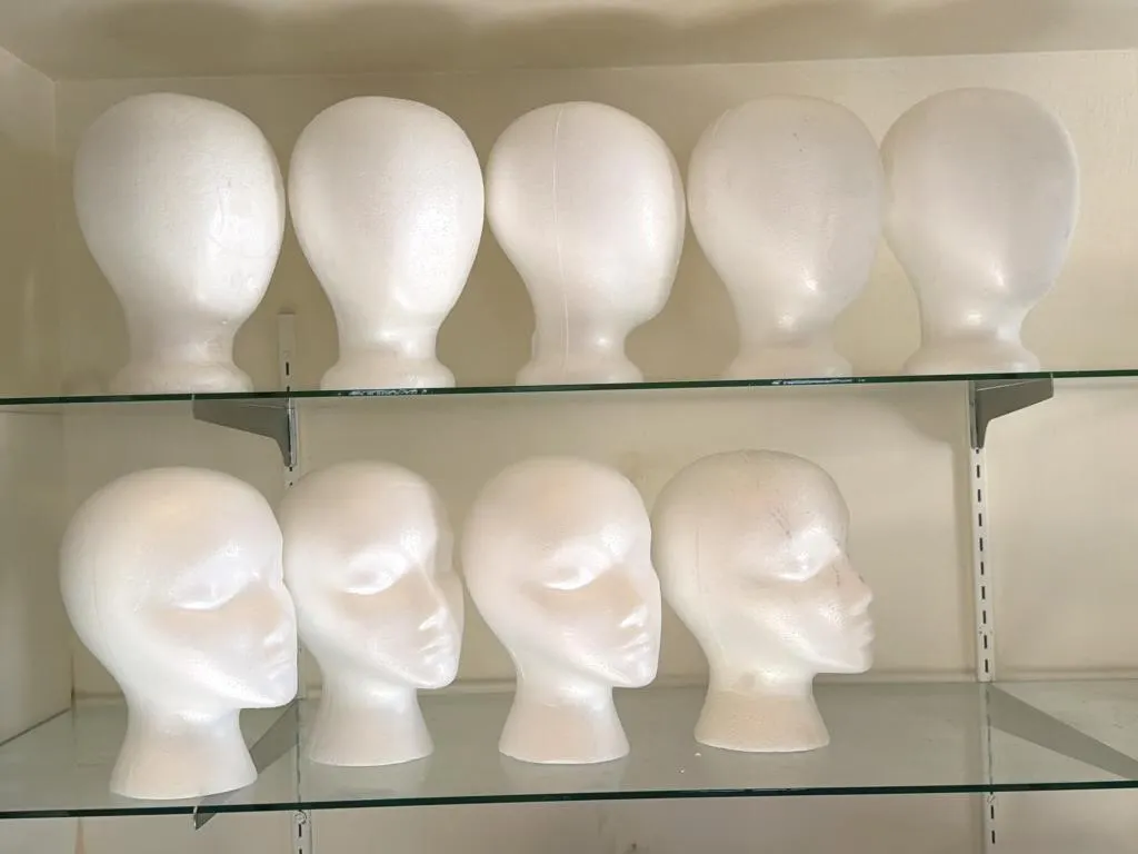 Styrofoam Heads