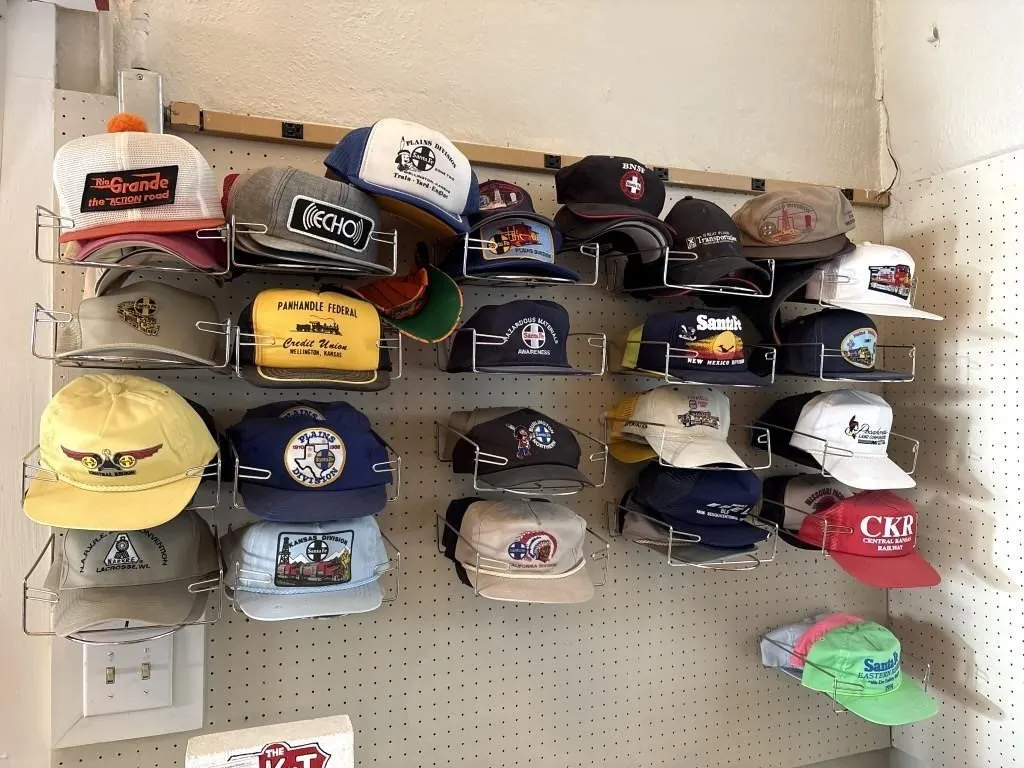 Vintage Santa Fe Railroad Hat Collection