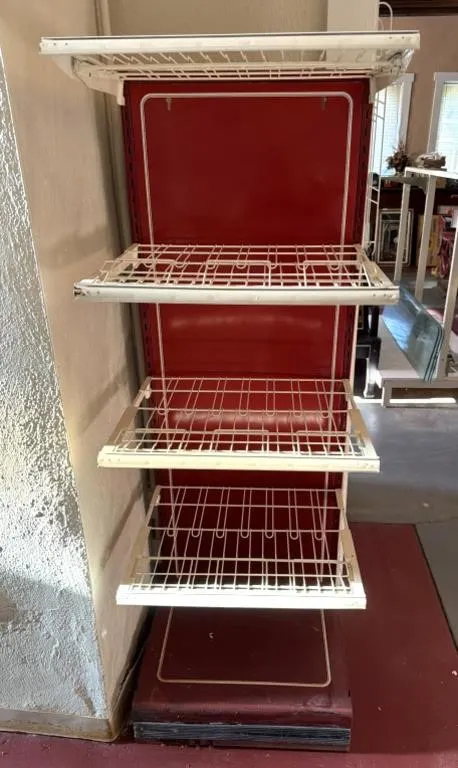 Metal Store Display 24” x 20.5” x 69”