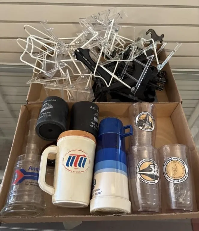 Railroad Cups & Misc. Plate Holders