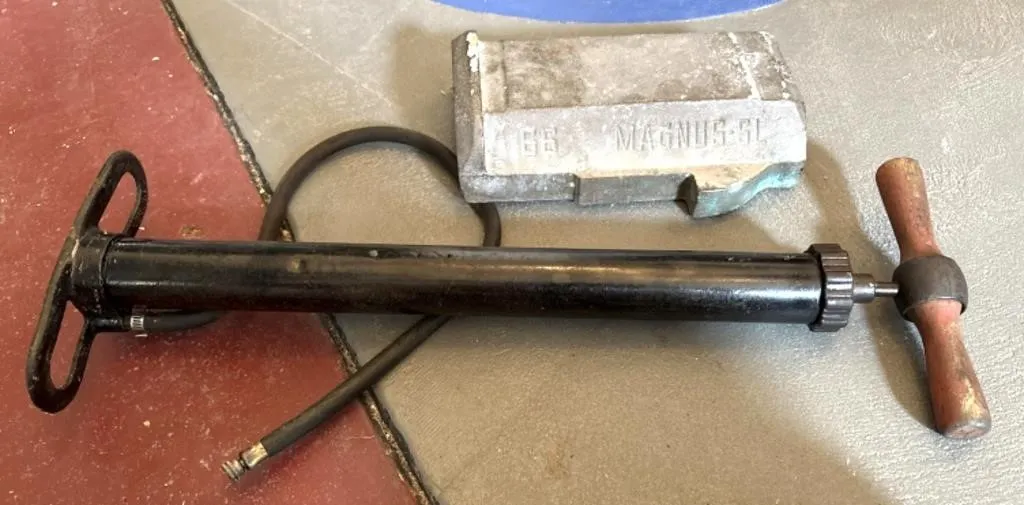 Brass Rail Car Journal Bearing Half & Antique Air