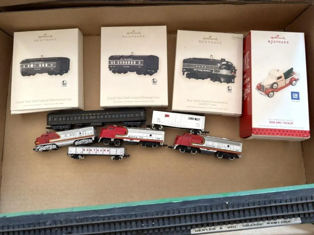 Hallmark Keepsake Lionel Train Ornaments,