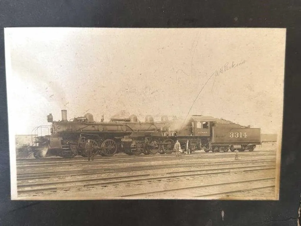 Antique Train Photos and More 17.5” x 14.5”