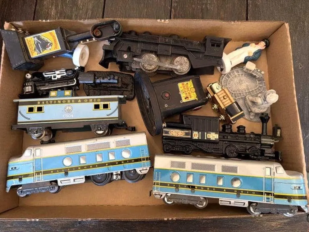 Vintage Marx Tin Toy Mar Lines Baltimore & Ohio
