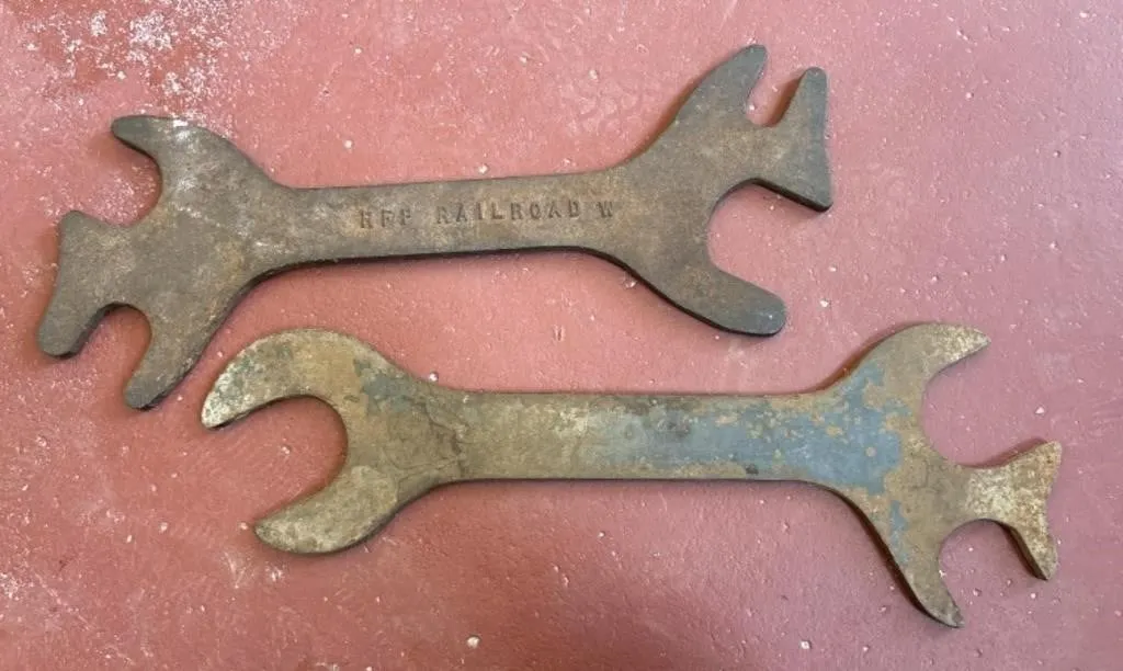 (2) Railroad Multi-Wrenches, (1) Marked RFF 18”