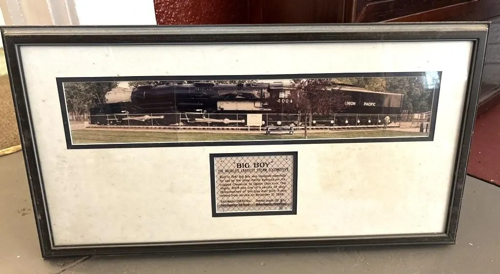 UP “Big Boy“4004 Framed Photo 26x14