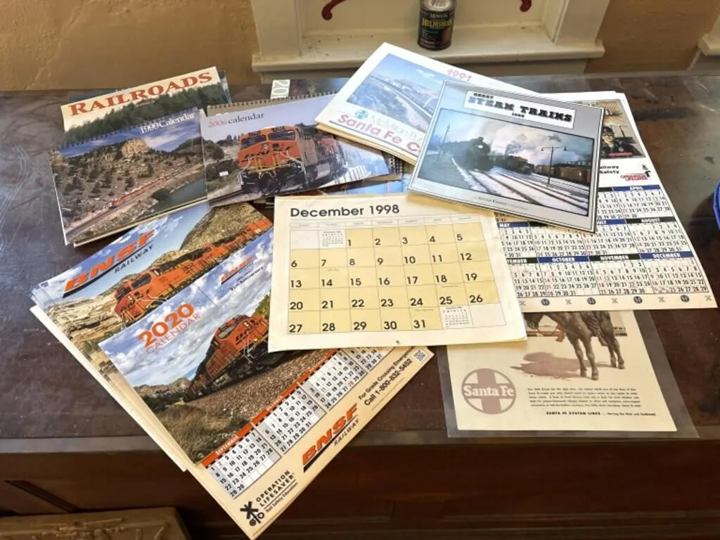 Santa Fe & BNSF Calendars & Advertising