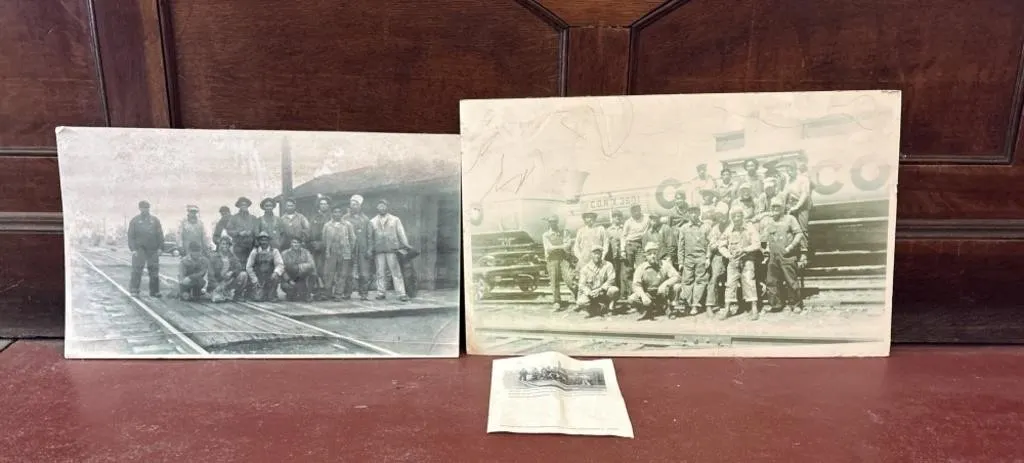 (2) Enlarged Foam Board Prints of Santa Fe