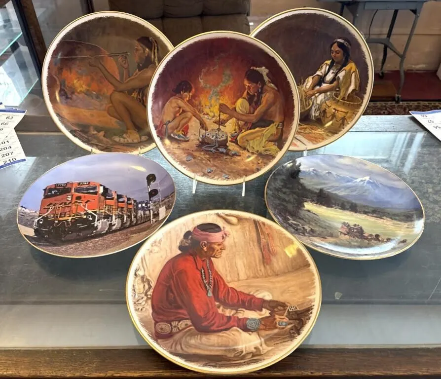 (6) Sant Fe Collector Plates