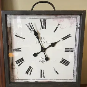Tin Decorative Clock De France