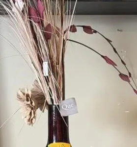 18" mid-century modern vase