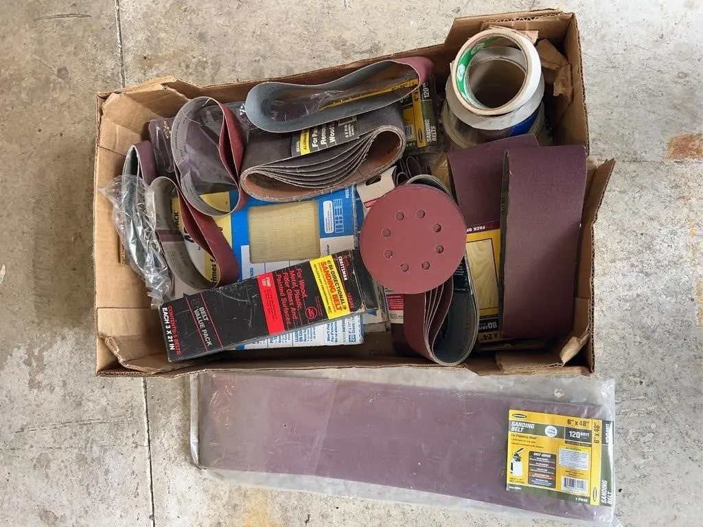 Misc. Sand Paper Lot