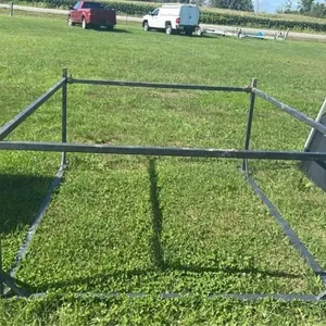 Metal tubular frame