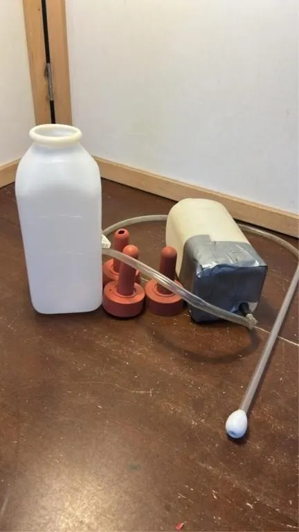 P & tube feeder