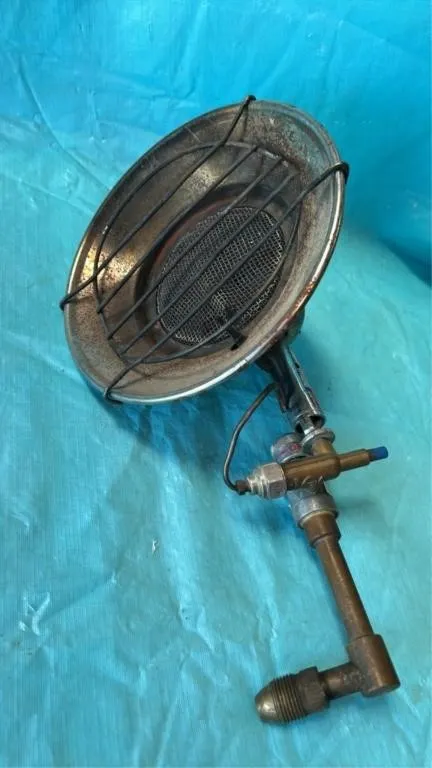 Single propane heater