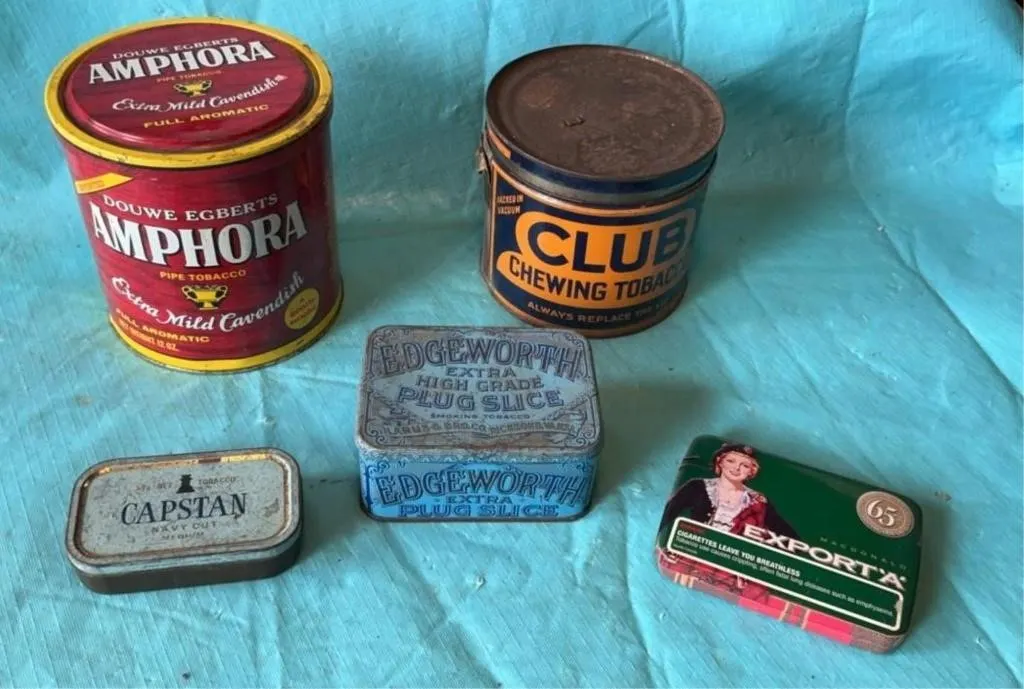 Vintage tins