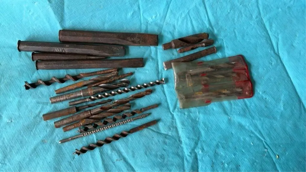 Antique hand tool bits