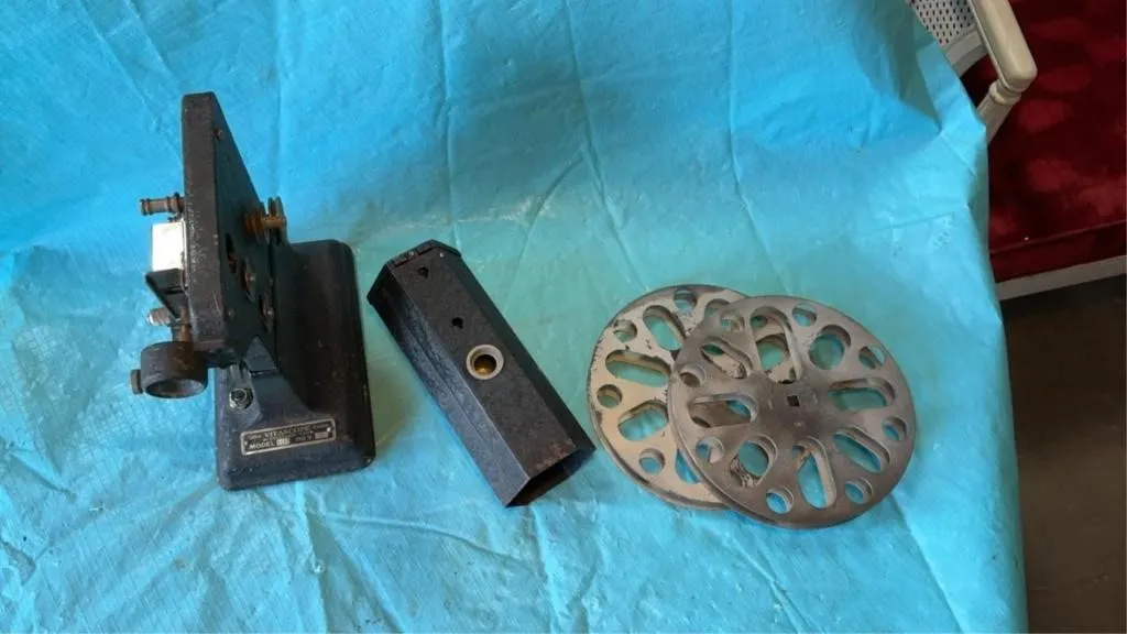 Cast metal projector