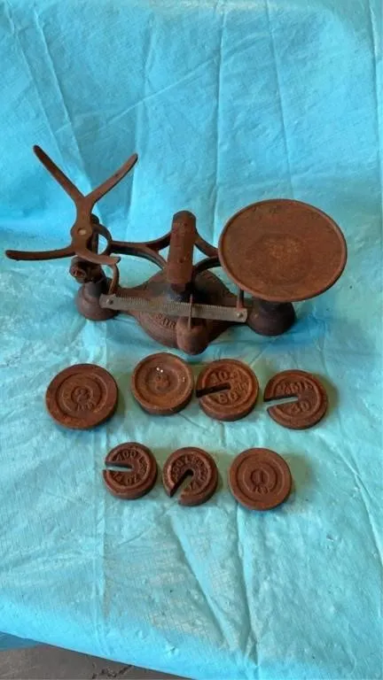 Fairbanks pan scale