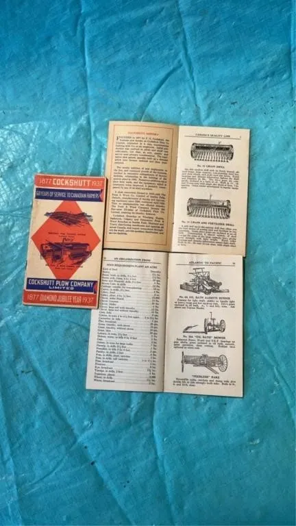 Cockshutt plow company books