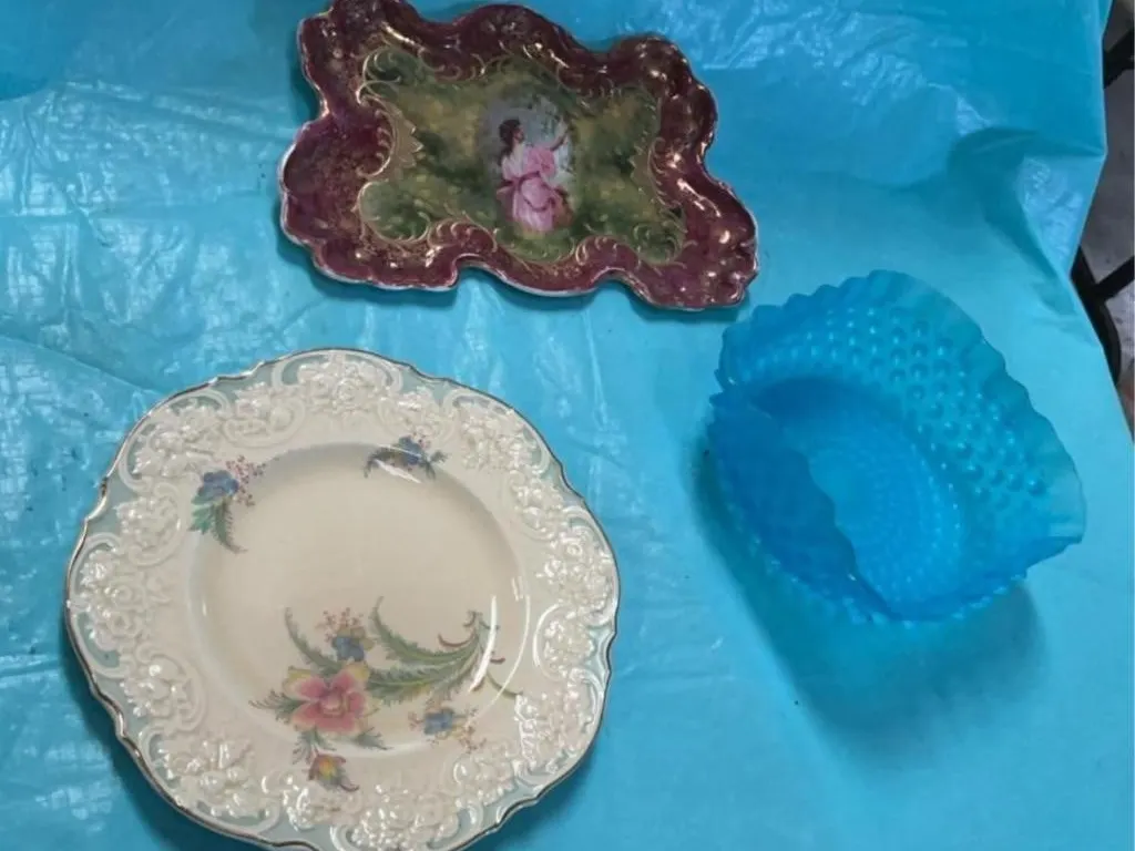 Vintage plates