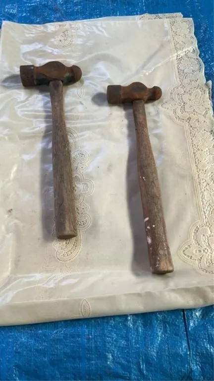 Ball peen hammers