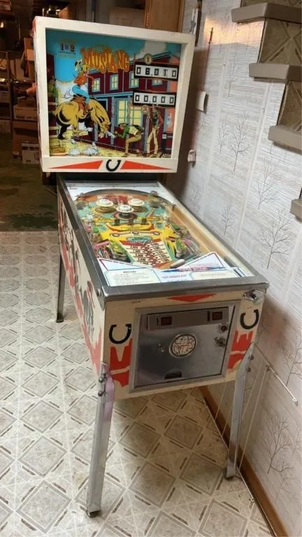 Vintage Mustang pinball machine