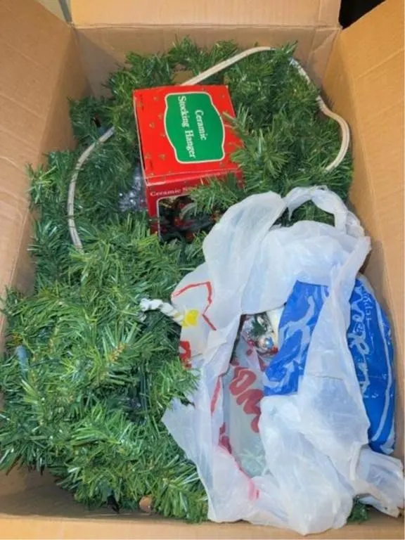 Assortment of Christmas decor
