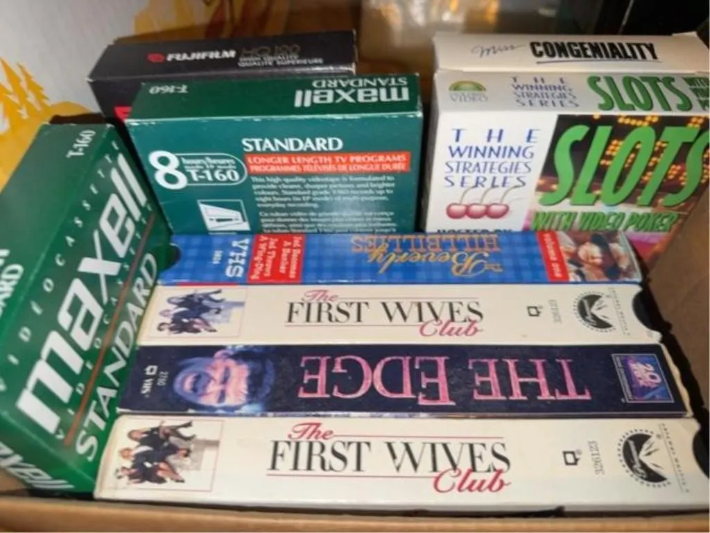 Assorted VHS videos