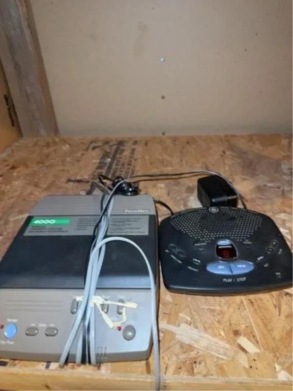 Pair of answering machines