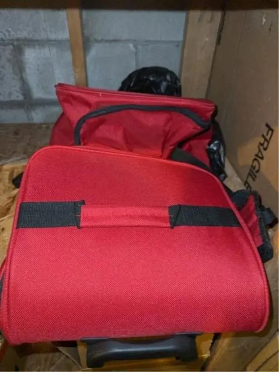 Roll away suitcase