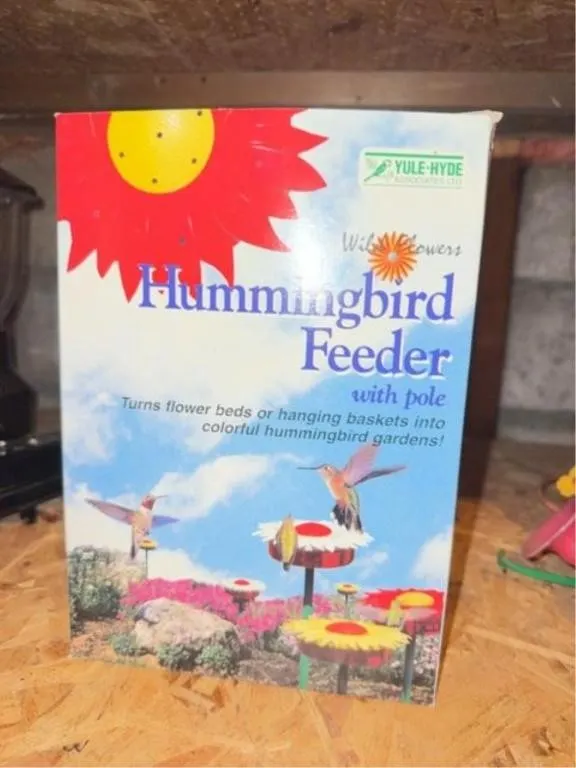 Hummingbird feeders
