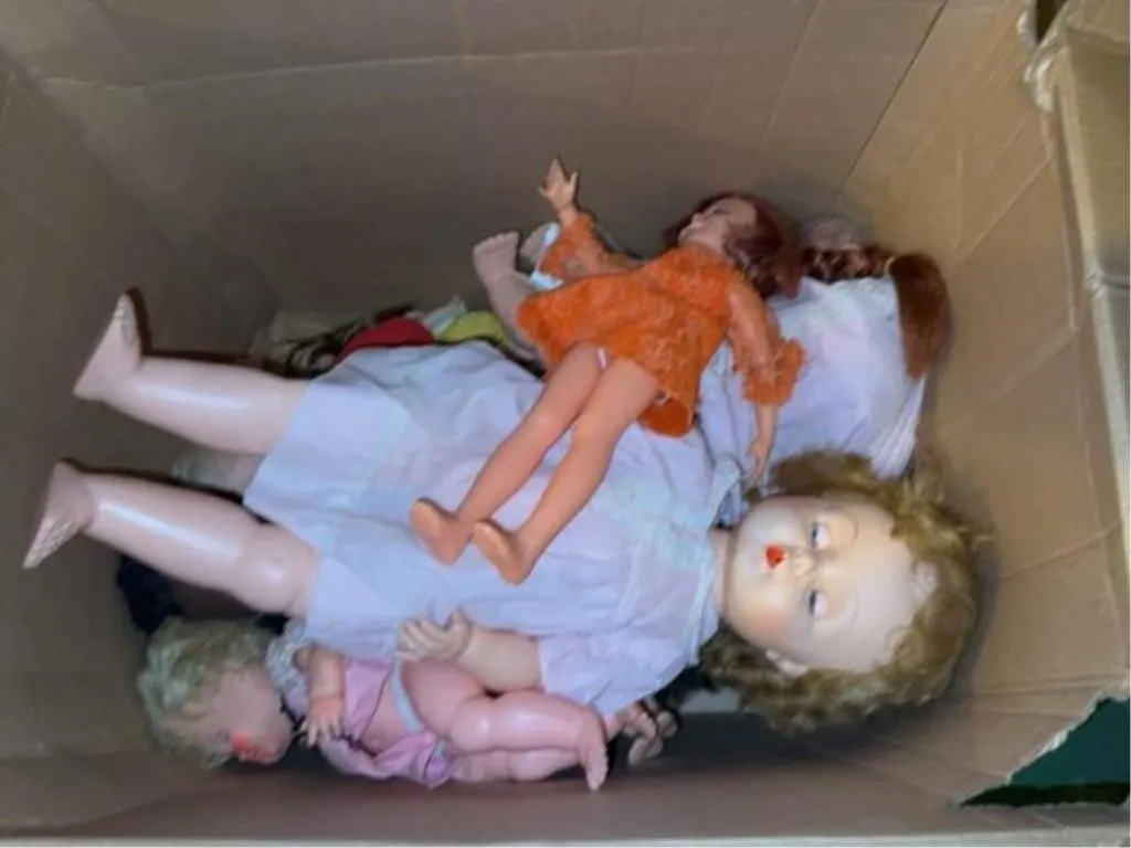 Assortment of dolls