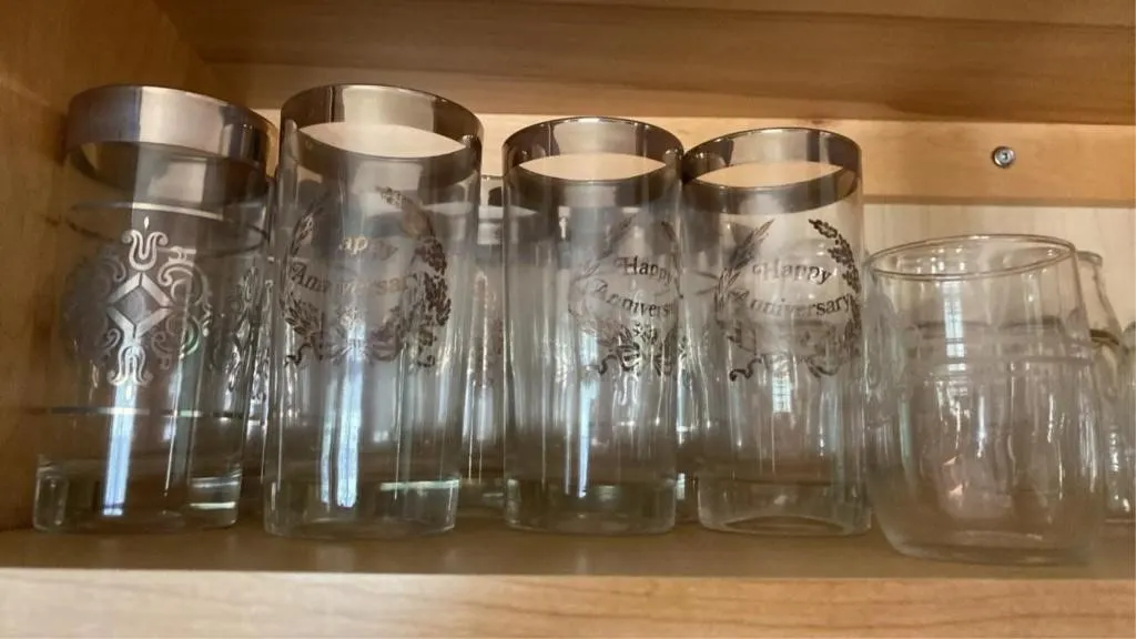 Shelf of dishes