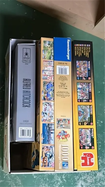 Box of puzzles