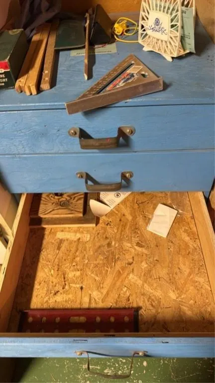 All items in drawers