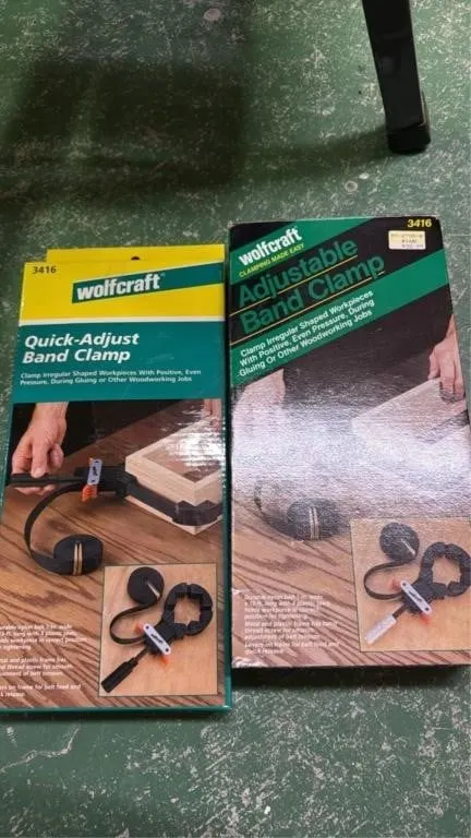 Pair of Adjustable band clamp