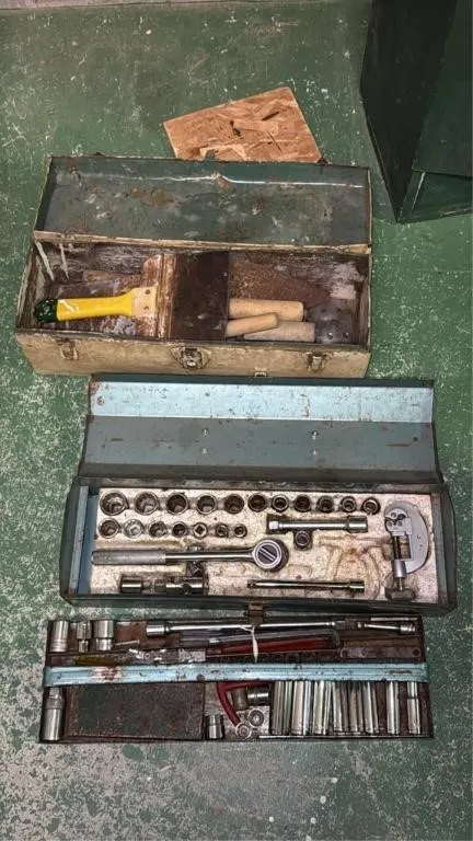 Pair of tool boxes