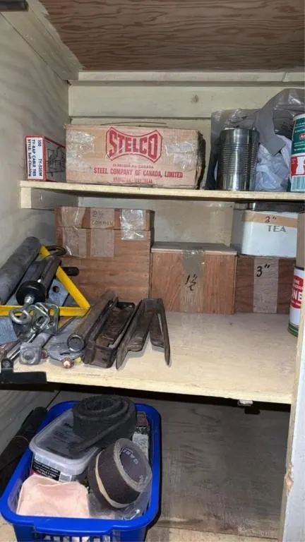 Assorted collection of tools and